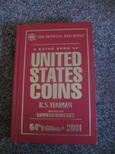 2011 A GUIDE BOOK OF UNITED STATES COINS R. S. YEOMAN HARDBACK - Picture 1 of 3