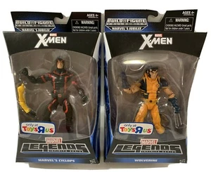 Lot 2 Marvel Legends X-Men Cyclops Wolverine BAF Jubilee Hasbro New MIB - Picture 1 of 12