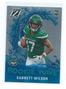2022 Zenith-Garrett Wilson Silver Rookie Wave #RWGW-New York Jets - Picture 1 of 1