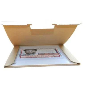 50 CAJAS DE CARTÓN EXTRA RESISTENTE PARA ENVIAR SOLO 1 DISCO DE VINILO LP 12" - Imagen 1 de 2