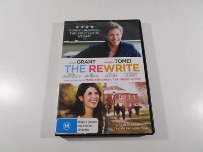 The Rewrite DVD Region 4 PAL Movie Hugh Grant Marisa Tomei Allison Janney - Image 1 of 4