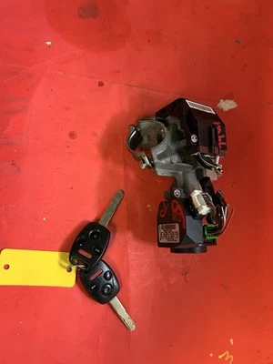 2003-2007 Honda ACCORD Ignition Switch Lock Cylinder W/ 2 KEYS *Auto Trans* Foto 1 de 3