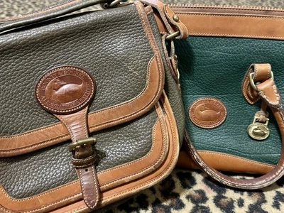 Vintage 2 Dooney Bourke Purses - Image 1 of 4