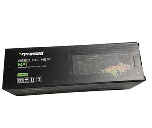 VIVOSUN 10"x20.75" Estera de Calor para Plántulas Controlador de Temperatura Incorporado Impermeable - Imagen 1 de 6