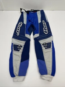 Pantalones de montar Thor Azul Talla 20 Pulgadas Estilo 1210 Motocross Motocicleta Dirt Bike B1 - Imagen 1 de 17