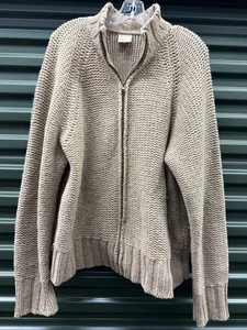Jack & Jones Strickjacke mit Zopfmuster Damen XL schwerer Pullover 100% Wolle - Bild 1 von 10