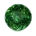 APATITE 100% NATURAL 8.27 Ct BEAUTIFUL OLIVE GREEN GOOD LUSTER ROUND LOOSE STONE