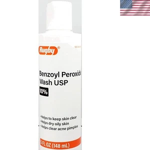 Clear Skin with Benzoyl Peroxide Wash 10% - Travel-Friendly 5 fl oz Bottle - Picture 1 of 3