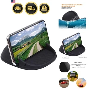 Car Phone Holder Dashboard Anti Slip Silicone Universal Compatible Smartphone - Zdjęcie 1 z 9