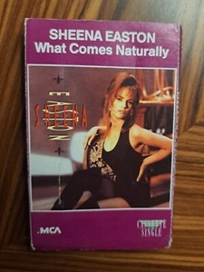 SHEENA EASTON What Comes Naturally Cassette Single 1991 Collector's Item - Picture 1 of 7