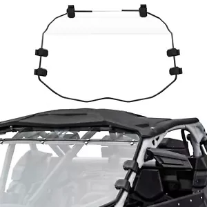 For Can-Am Maverick X3 /Max Scratch Resistant Full Windshield Tough PC 2017-2022 - Picture 1 of 8