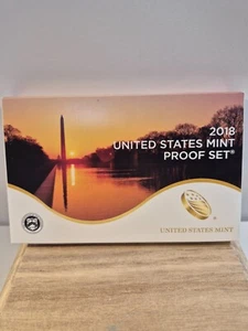 Juego de prueba 2018 EE. UU. como nuevo embalaje original del gobierno certificado de autenticidad OGP - Imagen 1 de 7