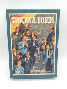Stocks and Bonds Juego de Mesa De Colección 3M Juego de Estantería 1964 ¡COMPLETO! ¡BONITO!! - Imagen 1 de 23