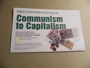National Geographic Magazine Supplemental / Communism to Capitalism / Circa 1993 - Imagen 1 de 3