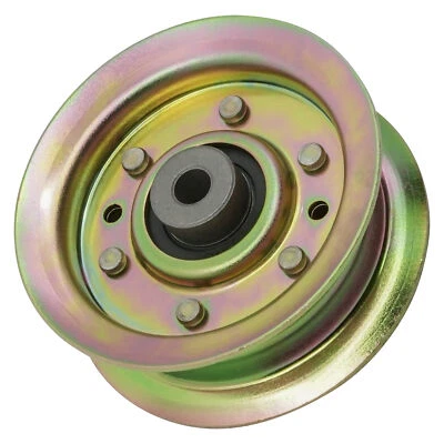 Caltric AM135773 Idler Pulley For John Deere 102 105 107H 107S 115 125 135 145 - Image 1 of 4