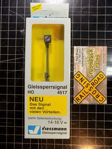 HO Viessmann 4517 Gleissperrsignal (siehe Seitenbedruckung) NIB (R110707) - Picture 1 of 6