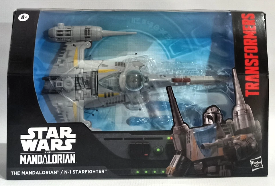 HASBRO 2025 COLLABORATIVE TRANSFORMERS x MANDALORIAN N-1 STARFIGHTER SEALED - Image 1 of 4