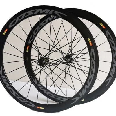 700C Cosmic Elite Bicycle Wheelset 50mm Road Bike Disc Brake Thru Axle Wheelset - Image 1 of 4