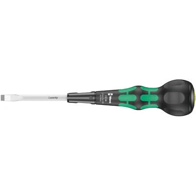 Wera 05007900001 Kraftform Ball-Grip Workshop Slotted Screwdriver, 6 x 100 mm - Image 1 of 4