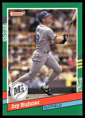 1991 Donruss #509a Jay Buhner - Image 1 of 2