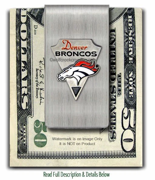 San Francisco 49ers Stainless Steel Money Clip Football Sports Gift Ship B