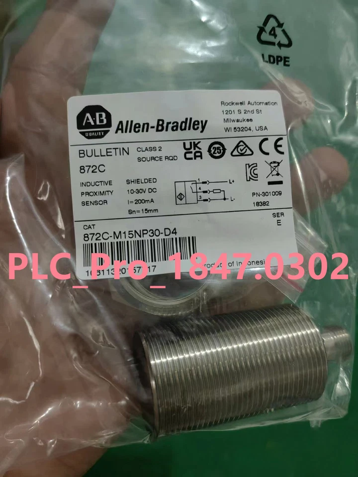 1PCS proximity switch FOR 872C-M15NP30-D4 - Image 1 of 1