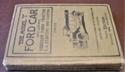 1915 1916 1917 1918 1919 1920 1921 Ford Car Modelo T Fordson Tractor Camión Reparación Foto 1 de 3