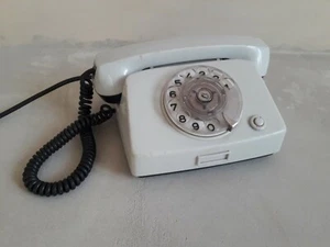 Telephone Vintage disc rotary Bulgaria Original - Picture 1 of 12