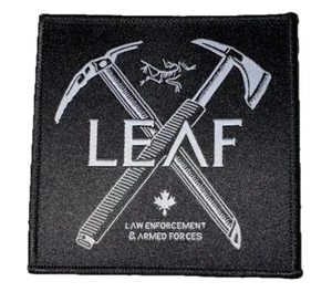 Arc’teryx LEAF Bird Stormtrooper Accessories Embroidered Hook & Loop Patch 3x3in - Picture 1 of 1