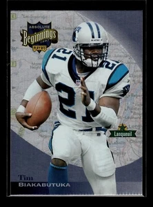 1997 Absolute Beginnings #113 Tim Biakabutuka (VG)(FTB) - Picture 1 of 2