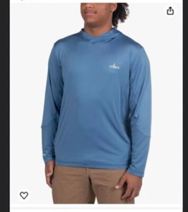 Habit Men's Hidden Cove Hooded Lightweight Performance Layer Shirt - Picture 1 of 2