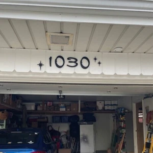 Mid Century House Numbers Letters Regular size and Fun Shapes - Picture 1 of 124