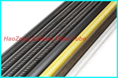 3k Carbon Fiber Tube 20mm 22mm 23 24mm 25mm 26mm 27 28mm 30mm x 500mm  UK - Image 1 of 4