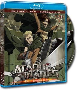 Ataque a los Titanes - Volumen 4 Blu-ray(4 Junio 2014) (NUEVO PRECINTADO)13 a 16 - Imagen 1 de 3