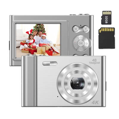 4K Digital  Video  48MP 2.4 Inch IPS Screen Auto A7R0 - Image 1 of 4