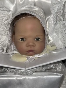 Keepsake Christening Baby Doll Waltraud Hanl Ashton-Drake So Truly Real NRFB - Picture 1 of 12