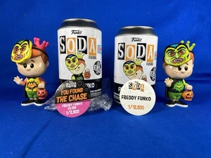 Funko Soda! Freddy Funko- Chase & Common Set-New York Comic Con 2023 Exclusive - Picture 1 of 9