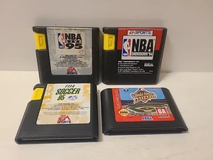 4 Sega Genesis Sport Game Lot! Football, Baseball, Soccer - Picture 1 of 3