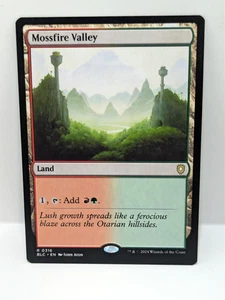 Mossfire Valley - Bloomburrow - Rare - Regular - Land - BLC 316 - - Bild 1 von 2