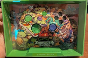Placa frontal TMNT Shredder’s Revenge Candy Con edición enmarcada exclusiva de GameStop - Imagen 1 de 2