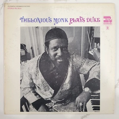 Thelonious Monk Plays Duke Vinyl LP - Remastered - Riverside RS-3015 - Image 1 of 4