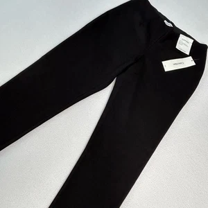 Calvin Klein Women's Size 6 NWT Pull On Ankle Pants Elastic Waist Stretch Black - Picture 1 of 9