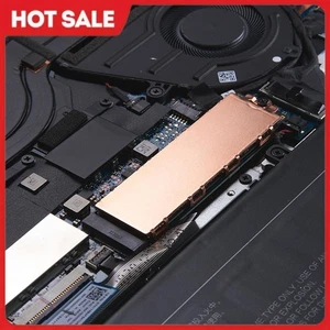 Miedziany radiator M.2 386,4w / (m.k) Grzejnik do M.2 NVMe 2280 SSD - Zdjęcie 1 z 12