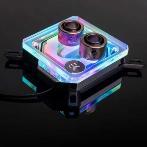 Bloc d'eau EKWB Velocity D-RGB Intel nickel/plexi - Photo 1/3