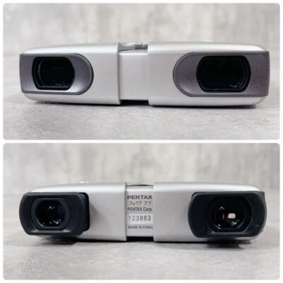 [Excellent condition]W597 PENTAX FB-7 LITE Binoculars Pure Silver - Image 1 of 4