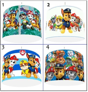 PAW PATROL inspired Ceiling Light Shade Lampshade 4 DESIGNS free P&P Reusable - Picture 1 of 5