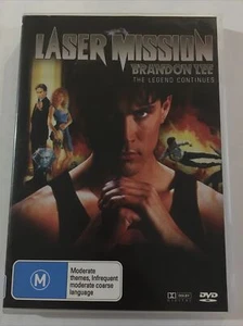 Laser Mission (1989) Brandon Lee Region 4 Action FREE POST - Picture 1 of 1