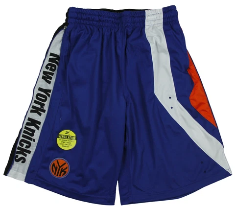 Zipwat NBA Basketball Men's New York Knicks Chaz Shorts - Blue Cover