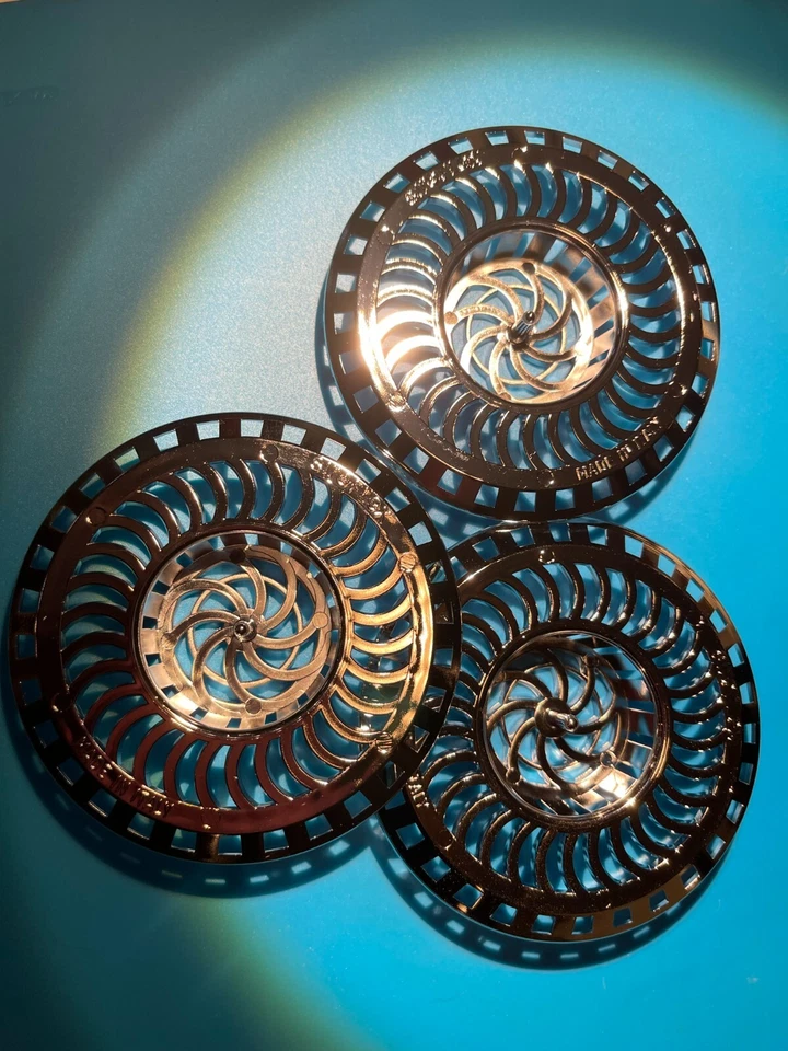 3 coladores cromados Siroflex Foto 1 de 1