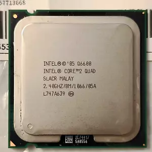 (Kentsfield) CPU LGA 775 INTEL CORE 2 QUAD CORE Q6600/SLACR/2,40GHZ/8M/1066/05A - Foto 1 di 3